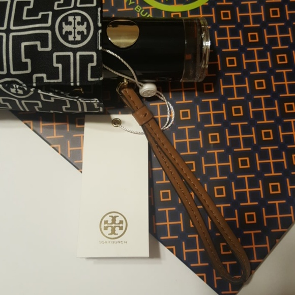 TORY BURCH LOGO UMBRELLA TORY NAVY - Picture 4 of 5